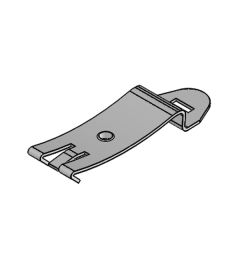 SF single M4 klik voet 35mm DIN rail, met schroefdraad M4