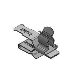 PFKZ-A/SKL 6-8 mm EMC shield clamp, plate thickness 1.5-2mm