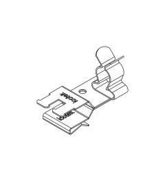 PFKZ2-A/SKL 04 EMC shield clamp(2x), plate thickness 1.5-2mm