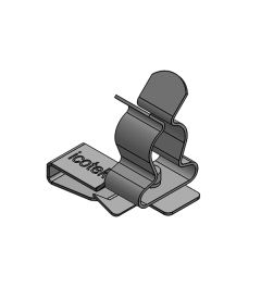 PFK-B/SKL 8-11 mm EMC shield clamp, plate thickness 2-3mm