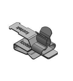 PFKZ-B/SKL 3-6 mm EMC shield clamp, plate thickness 2-3mm