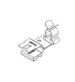 PFKZ2-B/SKL 04 EMC shield clamp(2x), plate thickness 2-3mm