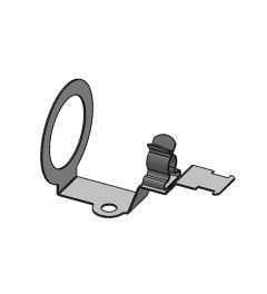 KVT-EMC-25 / SKL 8-11 mm EMC beugel + schermklem, M25