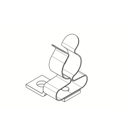 LF/MSKL 8-18 mm EMC schermklem, schroefmontage M5