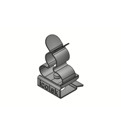 PF/MSKL 3-12 EMC schermklem, voor bus bar 10x3