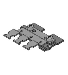 RLFZ EMC multi-shield clamp for 3 SKL for 30mm C-rail