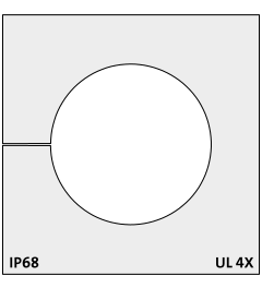 KT 26 CR (S)VOC kabel tule, groot, 26-27mm, grijs