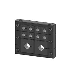 KEL 16/10-MT extra groot frame, 2d, RVS, zwart