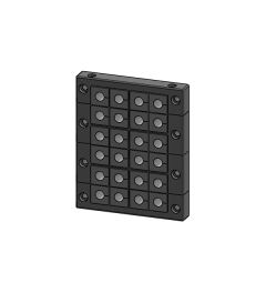 KEL 16/24-2MT extra large frame, 2p, V2A, black