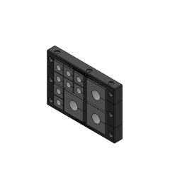 KEL 24/11-MT extra large frame, 2p, V2A, black