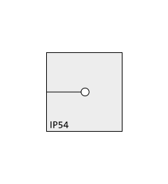 QT 2 QUICK cable grommet, small, 2-3mm, gray