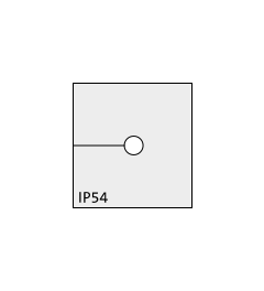 QT 3 QUICK cable grommet, small, 3-4mm, gray