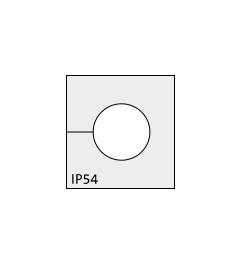 QT 10 QUICK cable grommet, small, 10-11mm, gray