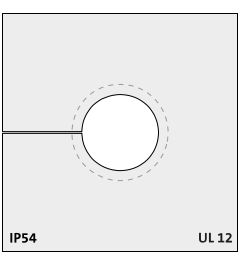 QTMB 14-17mm QUICK cable grommet, large, gray