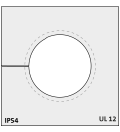 QTMB 22-25mm QUICK cable grommet, large, gray