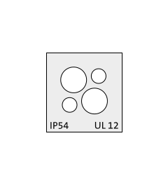 QT-DT 2 QUICK cable grommet, small, multi-membran, gray