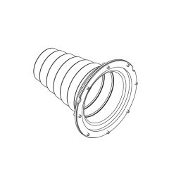 KEL-ULTRA flex 2, 75-115mm pyramid cable entry grommets,gray