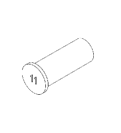 ST-B 11 plug, voor membramen