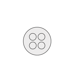 KEL-DP 25/4 A cable entry plate, plug, wall 1.5-2.5mm, gray