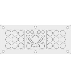 KEL-DPZ-KX/KL 42 cable entry plate Rittal, gray