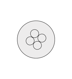 KEL-DPZ 32/4-2 CR cable entry+screw nut, M32, gray