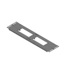 KDR 2 VX 25 - 1000/2 (438) 2-delige bodemplaat Rittal, KEL