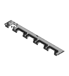 KDR-ESR-HW-1200 Bodemplaat met schuifframes