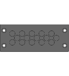KEL-DPZ 24/15 CR (S)VOC cable entry, screw, black