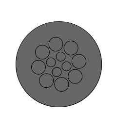 KEL-DPZ 50/12 CR cable entry+screw nut, M50, black