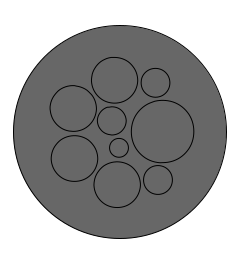 KEL-DPZ 63/9 CR cable entry+screw nut, M63, black