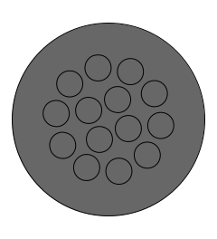 KEL-DPZ 63/14 CR cable entry+screw nut, M63, black