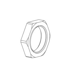 Borgmoer plastic M20x1,5 grijs