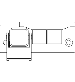 MIS-E3/2-3A  KV25 V2A Cable entry frame