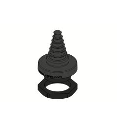 KEL-DPF 32/6-18 OD antraciet, 6-18mm, met moer, M32