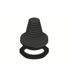 KEL-DPF 50/22-36 OD antraciet, 22-36mm, met moer, M50