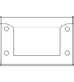 KEL-ERM 10/VARIO kabelinvoerframe tot 6 doorvoertules