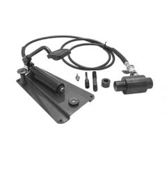 Hydraulische voetpomp t.b.v. pons