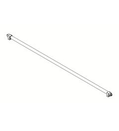 LED TUBE PC WH SC 1210mm, 24V, 28W, IP67, k 5700, 4840lm