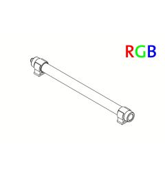 LED TUBE PC RGB C.VS 360mm, 24V, 7W, IP67