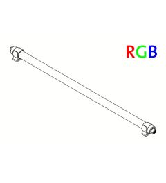 LED TUBE PC RGB SC C.VS 650mm, 24V, 14W, IP67