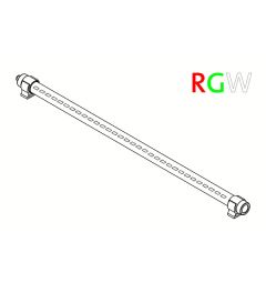 LED TUBE BS RGW C.VS 640mm, 24V, 14W, IP67, k 5700, 2420lm
