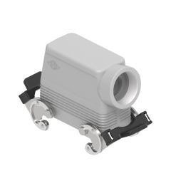 Stekkerhuis haaks hoog C-Type, 2 beugels, PG21, 77.27