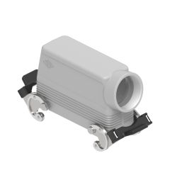 Stekkerhuis haaks hoog C-Type, 2 beugels, PG21, 104.27