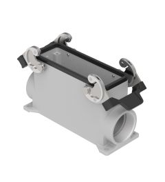 Opbouwhuis hoog C-Type, 2 beugels, 2xPG29, 104.27