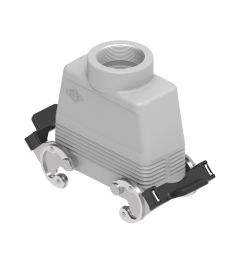 Stekkerhuis recht hoog C-Type, 2 beugels, PG21, 77.27