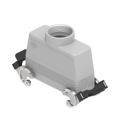 Stekkerhuis recht hoog C-Type, 2 beugels, PG21, 104.27