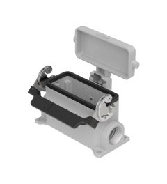 Opbouwhuis+deksel C-Type, 1 beugel, PG21, 77.27