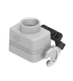 Stekkerhuis recht C-Type, 1 beugel, PG16, 44.27