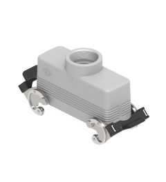 Stekkerhuis recht C-Type, 2 beugels, PG21, 104.27