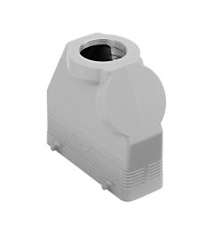 Stekkerhuis recht hoog C-Type, 4 nokken, PG36, 104.27